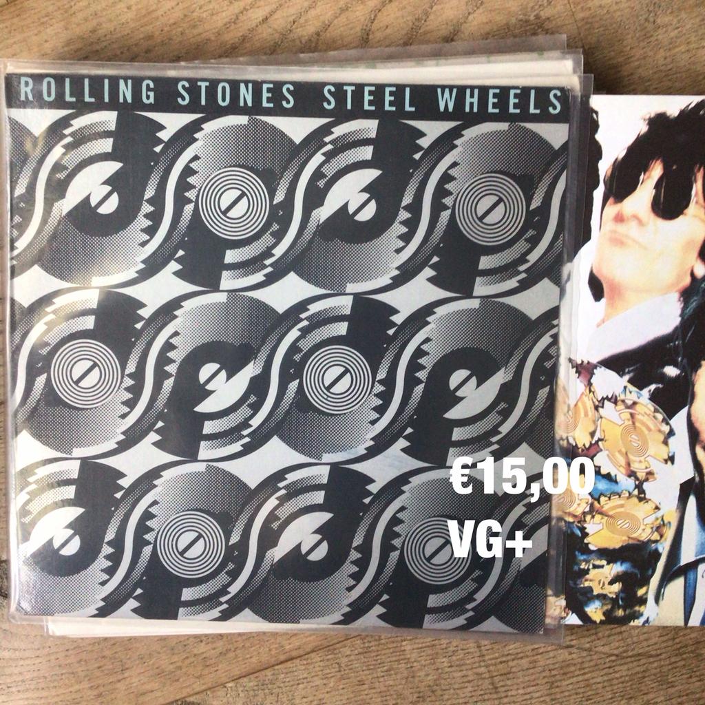The Rolling Stones- steel wheels, Cd's en Dvd's, Vinyl | Rock, Ophalen, Gebruikt, Overige formaten, Overige genres