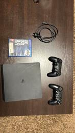 Ps4 Slim + 2 Controllers + TLOU 2, Spelcomputers en Games, Spelcomputers | Sony PlayStation 4, Ophalen, Zo goed als nieuw, Slim