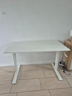 Wit IKEA TROTTEN bureau 120x70 cm hoogte verstelbaar /staand, Ophalen, In hoogte verstelbaar, Gebruikt, Stabureau
