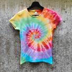 Regenboog spiral tie dye zomer festival t-shirt maat XS, Kleding | Dames, Spiral Creaties, Nieuw, Maat 34 (XS) of kleiner, Ophalen of Verzenden