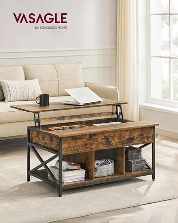 Coffetafel- 60 x 100 x (48-62) cm beschikbaar voor biedingen