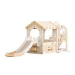 Speelhuisje met schommel en glijbaan, Kinderen en Baby's, Speelgoed | Buiten | Speeltoestellen, Ophalen of Verzenden, Nieuw, Glijbaan