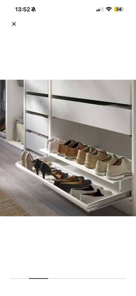 Schoenenrek Pax Ikea komplent, Huis en Inrichting, Kasten | Kledingkasten, Zo goed als nieuw, Minder dan 100 cm, 50 tot 100 cm