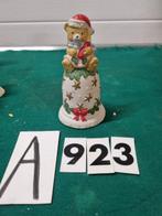 kerstbel porselein met beer [a923], Diversen, Kerst, Ophalen of Verzenden