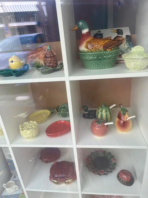 Barbotine aan de bosrand Loon op Zand, Antiek en Kunst, Curiosa en Brocante, Ophalen