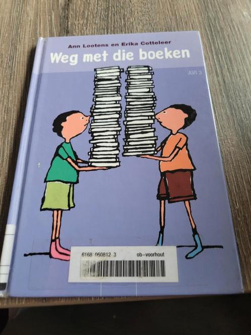 A. Lootens - Weg met die boeken, Boeken, Kinderboeken | Jeugd | onder 10 jaar, Zo goed als nieuw, Ophalen of Verzenden