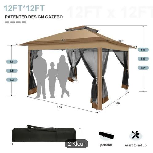 Tuin Tent, Tuin en Terras, Partytenten, Zo goed als nieuw, Ophalen of Verzenden
