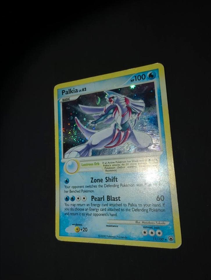 Palkia LV 62, Hobby en Vrije tijd, Verzamelkaartspellen | Pokémon, Zo goed als nieuw, Ophalen of Verzenden