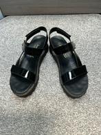Merk:panama Jack Sandalen zwart lak maat 38, Zwart, Zo goed als nieuw, Panama Jack, Sandalen of Muiltjes
