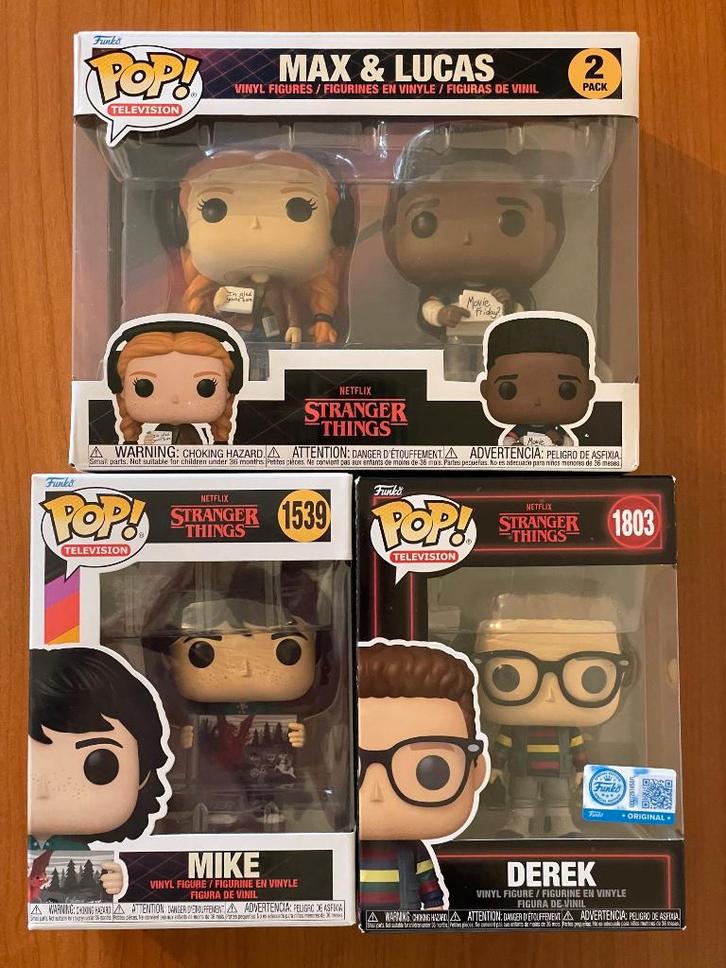 Funko POP! Vinyl Stranger Things (Netflix) exclusive, Verzamelen, Film en Tv, Nieuw, Tv, Actiefiguur of Pop, Ophalen of Verzenden