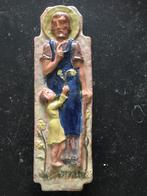Beeld St. Josef met Jesus keramiek Petri Tegelen, Ophalen of Verzenden, Zo goed als nieuw, Beeld(je)
