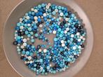 Blue glass beads, Ophalen of Verzenden, Zo goed als nieuw, Kraal
