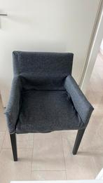 Grijs zwarte Ikea stoel, Ophalen, Zo goed als nieuw, Eén, Stof