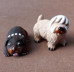 LEPS Peru vintage hondenbeeldjes beeldjes hond keramiek, Ophalen of Verzenden, Gebruikt, Dier