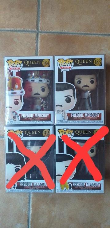 Funko Pop rocks Queen freddie mercury wembley set  beschikbaar voor biedingen