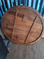 Rond tafelblad - 130 cm diameter, Gebruikt, Rond, Ophalen of Verzenden, Landelijk