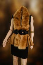 Stijlvolle faux fur gilet van Versia by Bel&Bo – maat S/M, Kleding | Dames, Bruin, Ophalen of Verzenden, Zo goed als nieuw, Versia