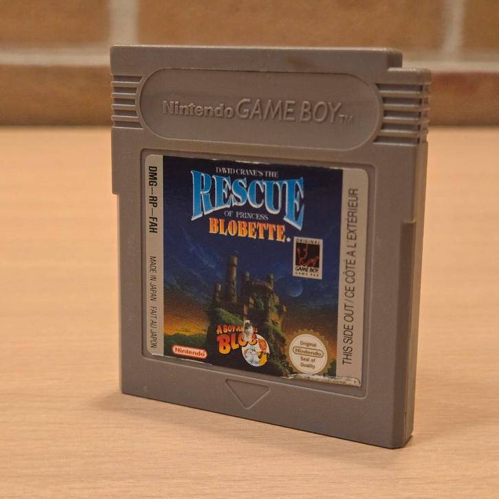 The Rescue of Princess Blobette - Nintendo Gameboy, Spelcomputers en Games, Games | Nintendo Game Boy, Gebruikt, Avontuur en Actie