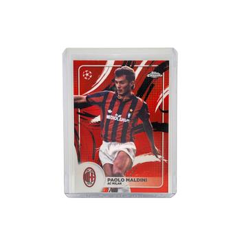 Topps Chrome 24/25 Paolo Maldini Soccerbrush casehit beschikbaar voor biedingen