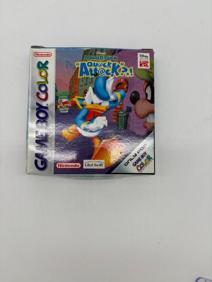 NINTENDO Gameboy Color Game | Donald Duck quack Attack, Spelcomputers en Games, Games | Nintendo Game Boy, Zo goed als nieuw, Avontuur en Actie