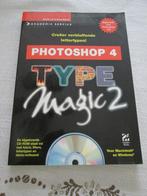 Photoshop 4 Type Magic 2 voor Mac en PC Nieuw met Cd-rom, Ophalen of Verzenden, Nieuw