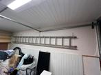 Uitschuifbare ladder 2 x 14 tredes/sporten, Ophalen, Gebruikt, Ladder, Opvouwbaar of Inschuifbaar