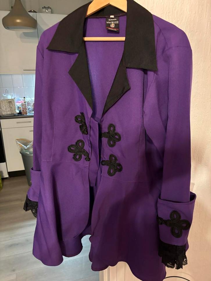 Carnavalsjas dames maat 48, Kleding | Dames, Carnavalskleding en Feestkleding, Gedragen, Kleding, Carnaval, Maat 46/48 (XL) of groter