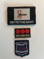 Set originele beveiligingspatches, Verzenden, Landmacht, Nederland, Embleem of Badge