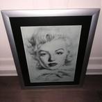 Marilyn Monroe Ingelijst artwork by Haiyan 55 x 45 cm, Overige typen, Minder dan 50 cm, Gebruikt, 50 tot 75 cm