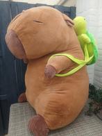 Grote Capybara Knuffel met Rugzak van 100 cm bij 80cm, Ophalen, Zo goed als nieuw