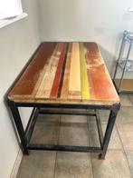 Industrial-vintage stoere werktafel, Doe-het-zelf en Verbouw, Werkbanken, Ophalen, Gebruikt, 120 tot 170 cm