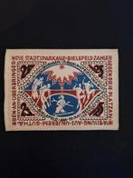 Stoffgeld 25 mark Bielefield 700 jaar noodgeld, Ophalen of Verzenden, Duitsland