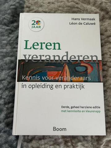 Léon de Caluwé - Leren veranderen beschikbaar voor biedingen