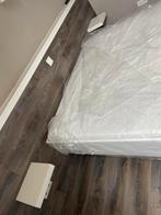 2 Persoons Bed met TV Kast, Tweepersoons, Ophalen of Verzenden, 200 cm, Grijs