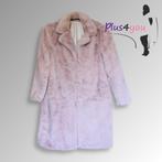 30518 Zgan Teddy jas Yehwang mt L  I21, Kleding | Dames, Grote Maten, Yehwang, Ophalen of Verzenden, Roze, Jas of Mantel