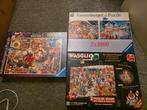 3x 1000 stukjes Puzzels thema kerst wasgij ravensburger, Hobby en Vrije tijd, Denksport en Puzzels, Ophalen of Verzenden, 500 t/m 1500 stukjes