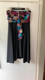 Sunflair. Zwarte rok met brede elastische tailleband. 38/40, Maat 38/40 (M), Zwart, Ophalen of Verzenden, Zo goed als nieuw