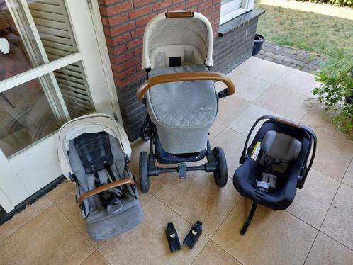 Nuna Mixx Next set kleur Birch, Kinderen en Baby's, Kinderwagens en Combinaties, Zo goed als nieuw, Kinderwagen, Overige merken