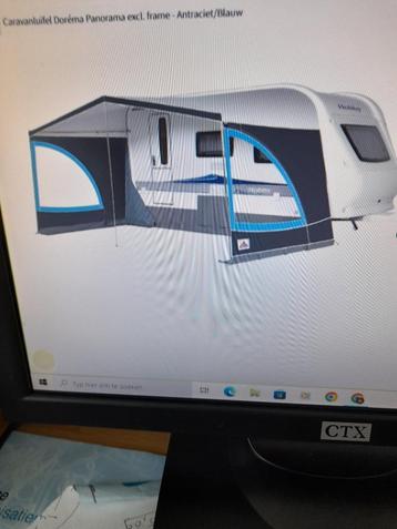 Caravanluifel Dorema Panorama, inclusief frame beschikbaar voor biedingen