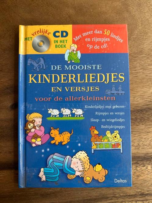 De mooiste kinderliedjes en versjes boek met cd, Boeken, Kinderboeken | Kleuters, Ophalen of Verzenden