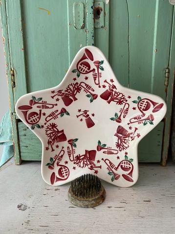 Vintage Emma Bridgewater Christmas schaaltje ster beschikbaar voor biedingen