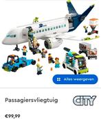 Legocity passagiersvliegtuig set 60367, Ophalen of Verzenden, Zo goed als nieuw, Overige merken