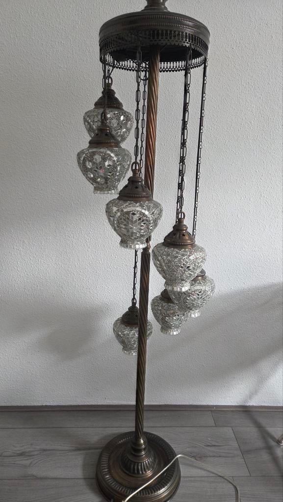 Oosterse mozaiek vloerlamp, Ophalen