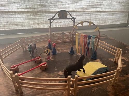 Schleich Pony Behendigheids Training, Verzamelen, Speelgoed, Zo goed als nieuw, Ophalen of Verzenden