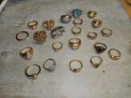 Lot vintage sieraden, Verzenden, Overige materialen, Ring, Met edelsteen
