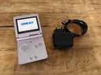 Gameboy Advance SP AGS-101 Cherry Blossom (roze) met oplader, Spelcomputers en Games, Ophalen of Verzenden, Zo goed als nieuw