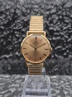 Omega 14 Karaat Goud Ref. D6672 Kal. 625 - Doos en Papieren!, Omega, Met bandje, Polshorloge, Omega