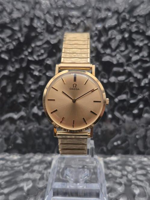 Omega 14 Karaat Goud Ref. D6672 Kal. 625 - Doos en Papieren!, Sieraden, Tassen en Uiterlijk, Horloges | Antiek, Polshorloge, Omega