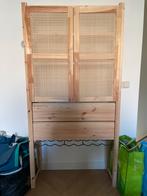 Ikea Ivar opbergkast incl. flessenrek, Huis en Inrichting, Ophalen, 70 tot 120 cm, Zo goed als nieuw, Minder dan 40 cm