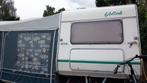 Eiffelland caravan inclusief inboedel en voortent enz, Caravans en Kamperen, Tot en met 4